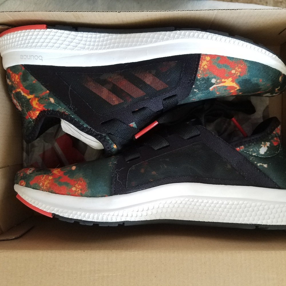 Edge Lux green/orange/black adidas